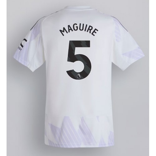 Manchester United Harry Maguire #5 Gostujuci Dres 2025-26 Kratak Rukav